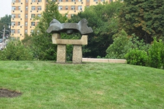 philadelphia museum of art - noguchi sculpture park install 035